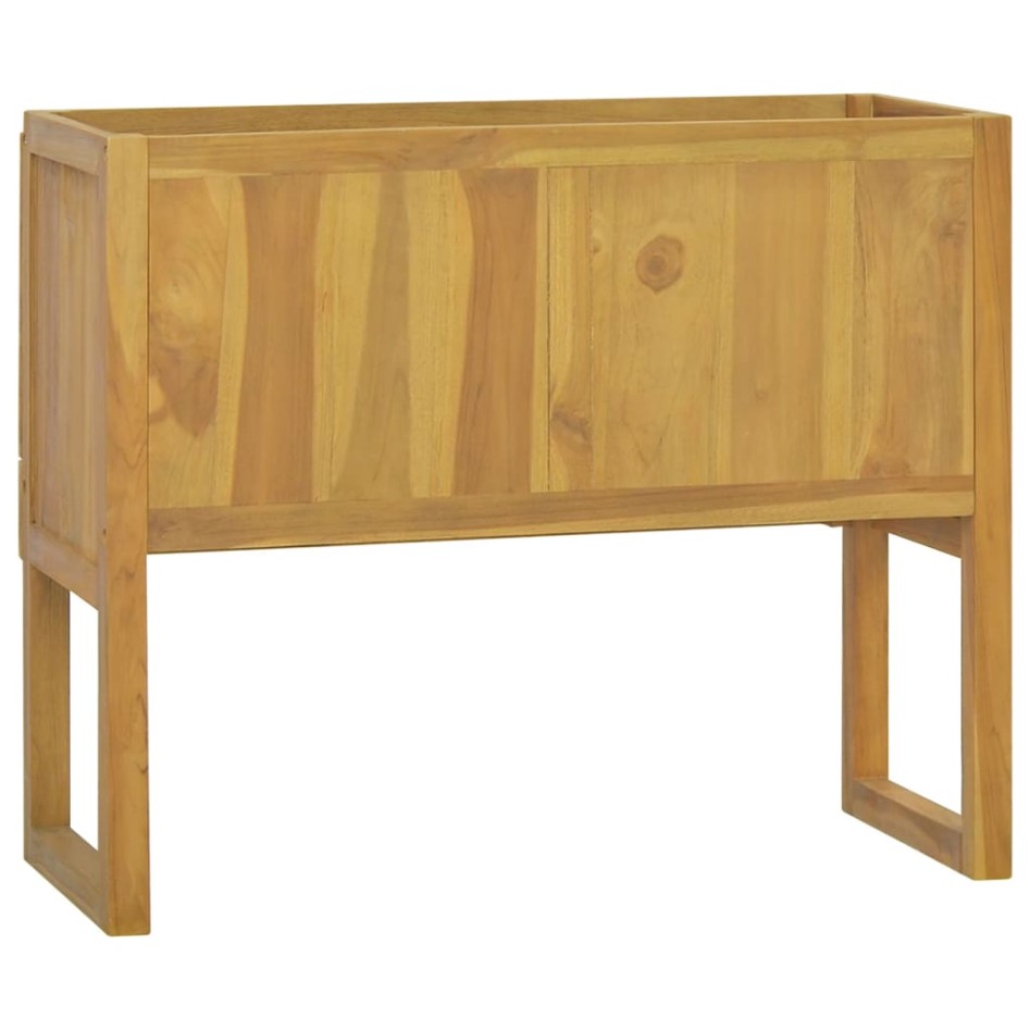 Armario de baño madera maciza de teca 90x45x75