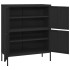 Armario de almacenamiento acero negro 80x35x101,5