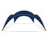 Carpa de fiesta arco azul oscuro 450x450x265