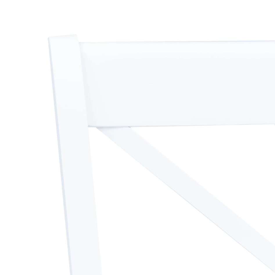 Sillas de comedor 4 unidades madera maciza de caucho