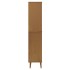 Librería MOLDE madera maciza de pino marrón 85x35x170,5