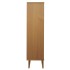 Aparador MOLDE madera maciza de pino marrón 90x35x133,5
