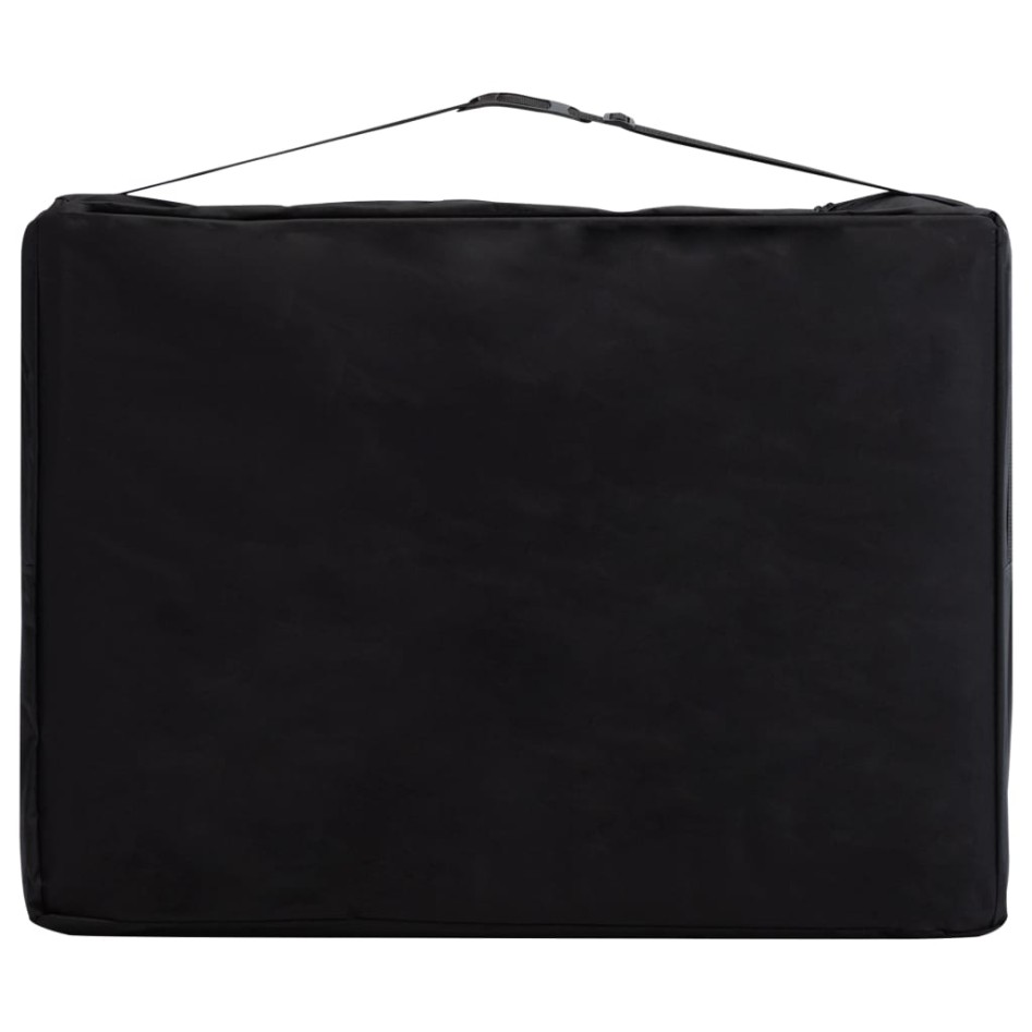 Camilla de masaje plegable 2 zonas madera