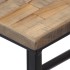Set de mesas para plantas 3 piezas madera teca