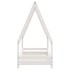 Estructura de cama para niños madera de pino blanco 70x140