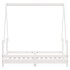 Estructura de cama para niños madera de pino blanco 70x140