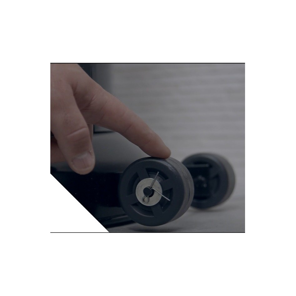 Estufa para exterior, acero galvanizado, modelo Black Winter