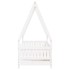 Estructura de cama para niños madera de pino blanco 70x140