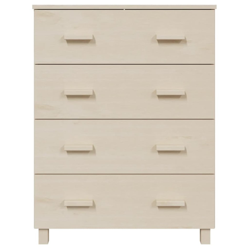 Aparador HAMAR madera pino maciza marrón miel 79x40x103,5