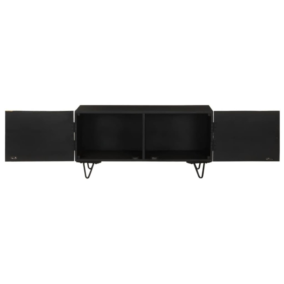 Mesa de centro de madera maciza de mango