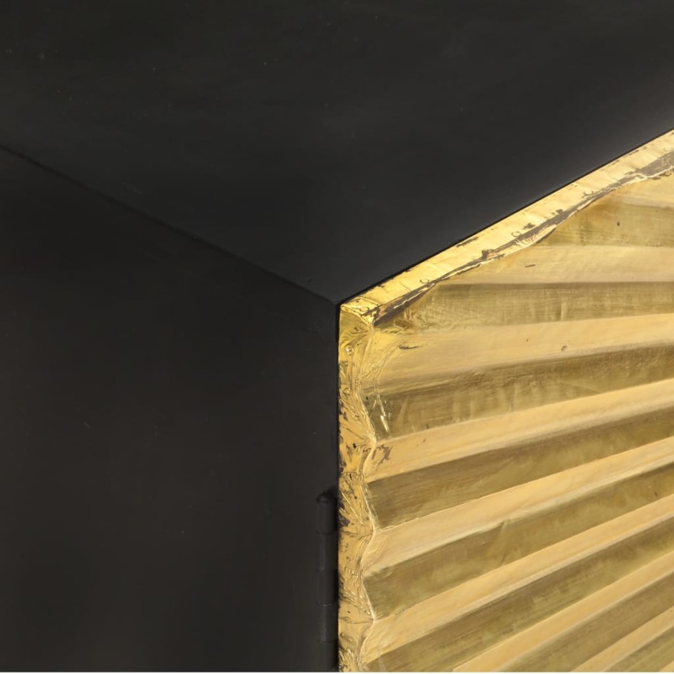 Mesa de centro de madera maciza de mango