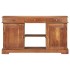 Aparador de madera maciza de acacia 135x35x75