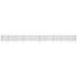 Cerca de alambre de acero galvanizado gris antracita 1,6x25