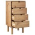 Cajonera OTTA madera maciza de pino 45x39x90