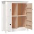 Aparador de madera maciza de pino blanco 83x41,5x100