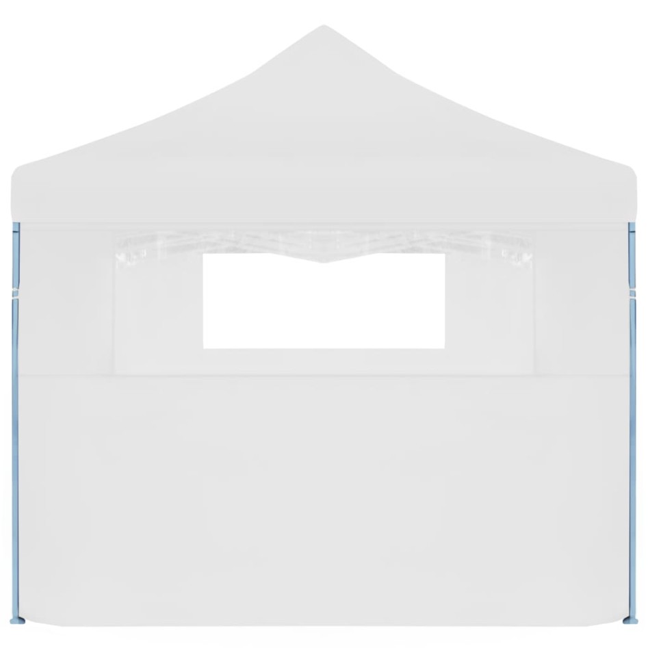 Carpa de fiestas pop-up plegable con 5 paredes blanco 3x9