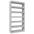 Estantería madera contrachapada gris Sonoma 100x30x198
