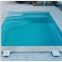 Piscina de Poliéster Unique 450x380x150h