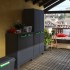 Keter Armario bajo de almacenaje Moby gris grafito 100