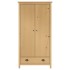 Armario de 2 puertas Hill madera maciza pino