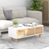 Mesa de centro madera contrachapada y de pino blanco