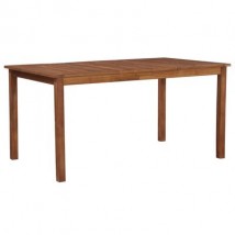 Mesa de jardín, en madera de acacia, modelo Acana