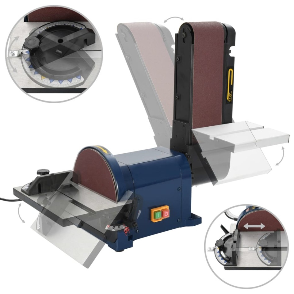 Lijadora de disco y banda 500 W 200