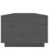 Mesa de centro de madera maciza de pino gris 100x50x35
