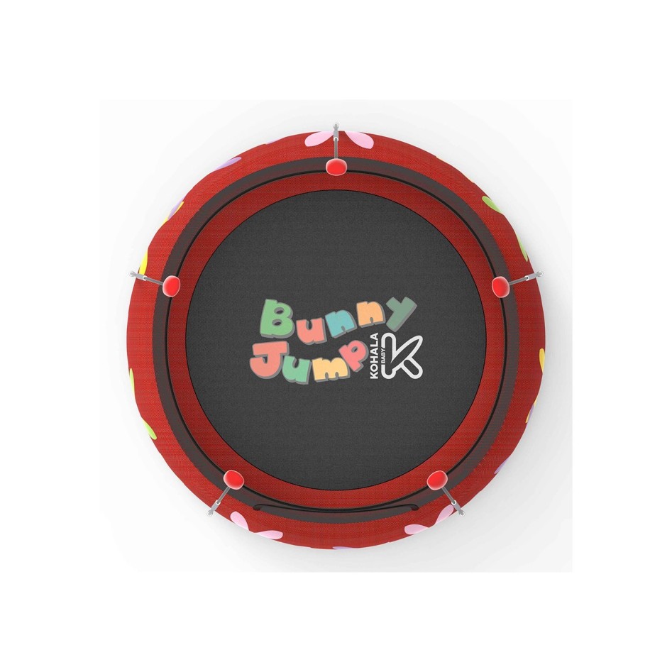 Cama Elástica + parque de juegos Kohala rojo