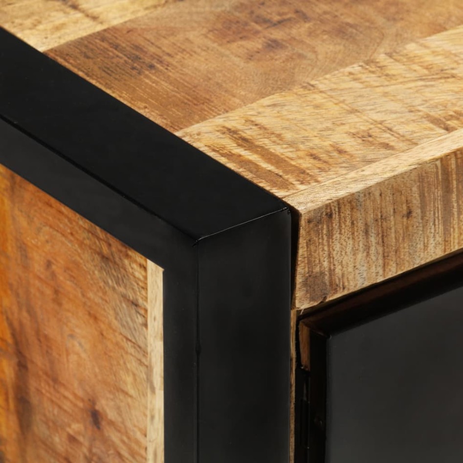 Mueble de TV madera maciza de mango 120x30x40