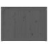 Baúl para la colada madera maciza de pino gris 88,5x44x66