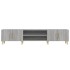 Mueble para TV madera contrachapada gris Sonoma 180x31,5x40