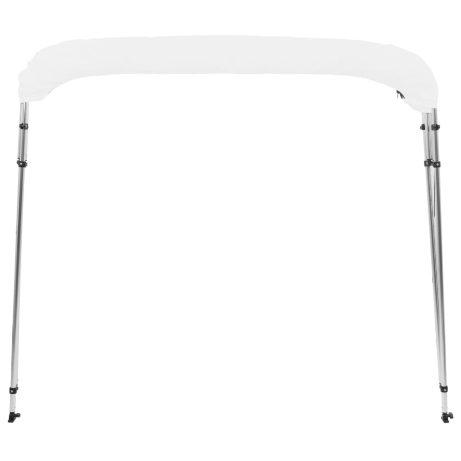 Toldo Bimini de 4 arcos blanco 243x180x137