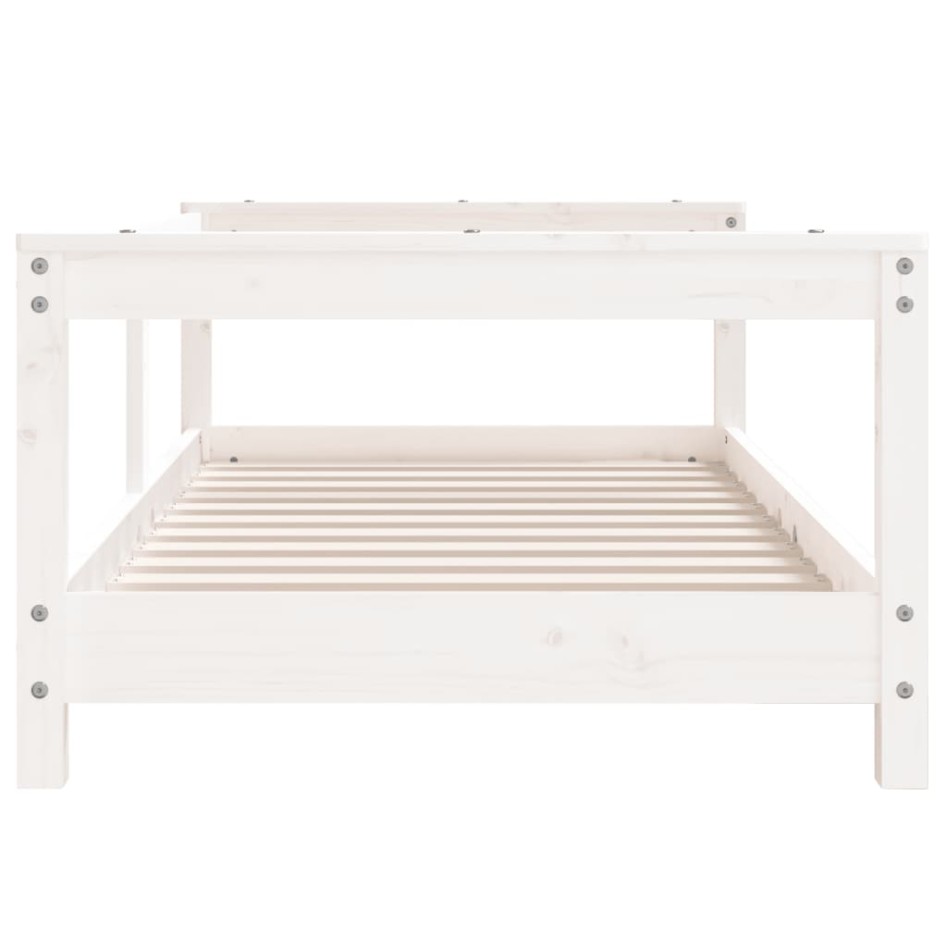 Estructura de cama para niños madera de pino blanco 70x140