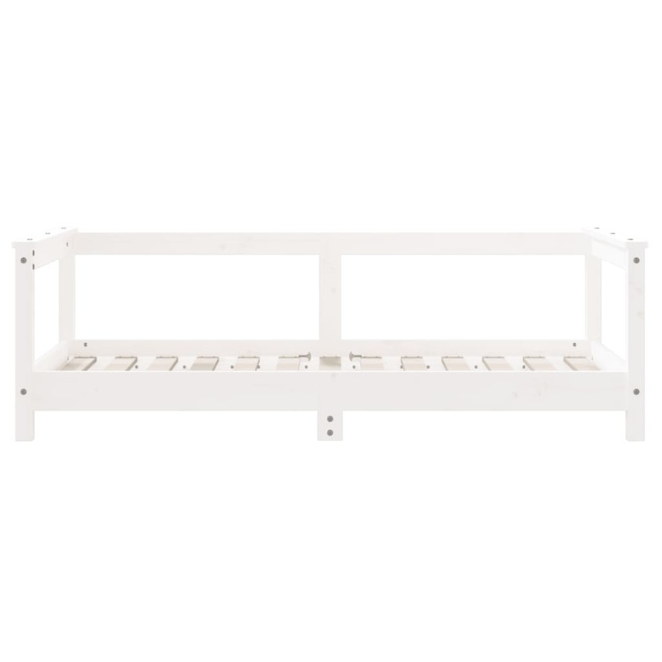 Estructura de cama para niños madera de pino blanco 70x140