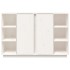 Aparador de madera maciza de pino blanco 120x35x80