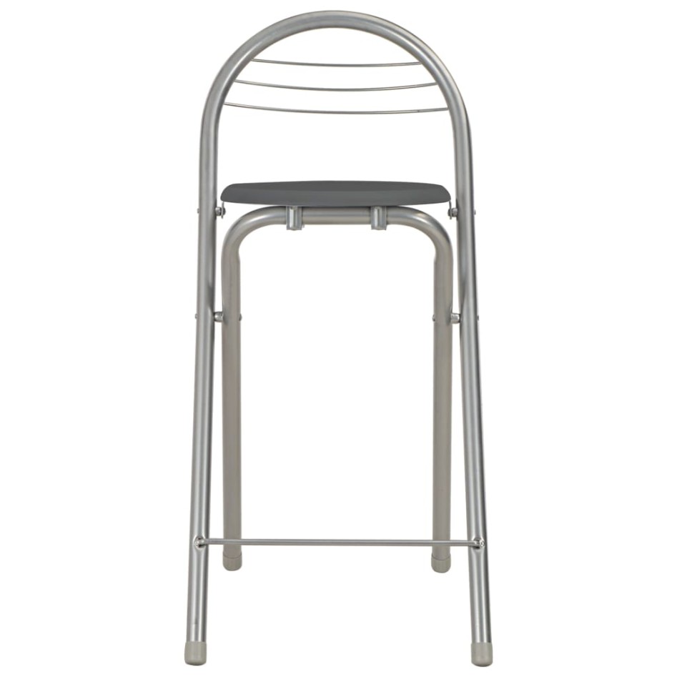 Mesa y taburetes de cocina con estantes de madera y acero