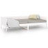 Sofá cama madera maciza de pino blanco 90x190