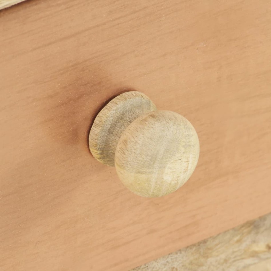 Mueble para la TV madera maciza de mango 110x30x45