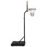 Canasta de baloncesto polietileno negro 237-307