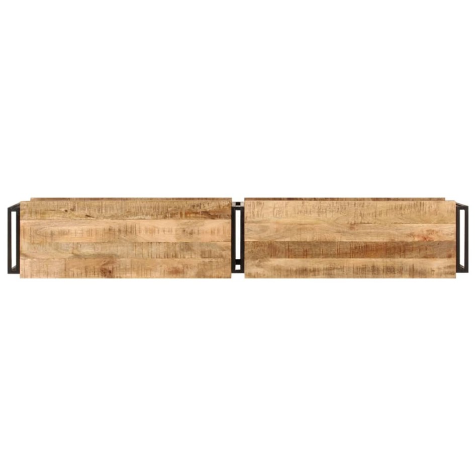 Mueble de TV madera maciza de mango 180x30x40