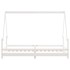 Estructura de cama para niños madera de pino blanco 90x190