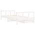 Estructura de cama infantil con cajones madera blanco 90x190
