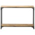 Mesa consola de madera maciza de mango 110x30x75