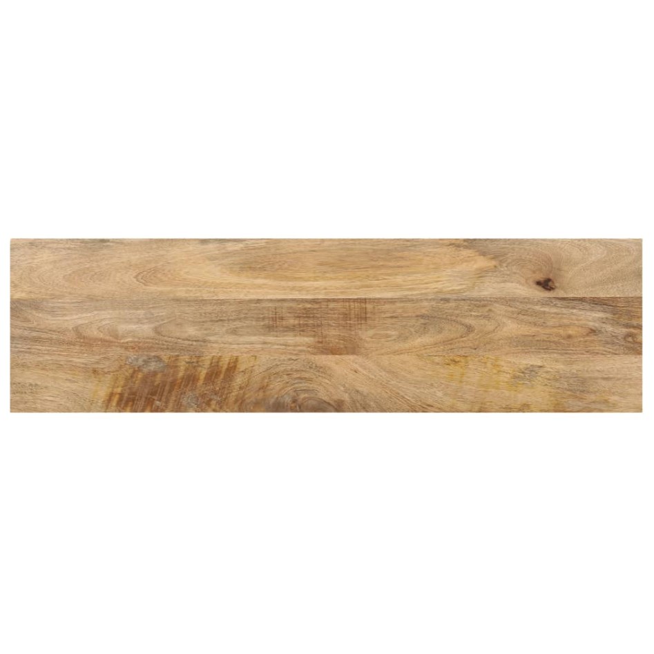 Mesa consola de madera maciza de mango 110x30x75