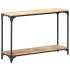 Mesa consola de madera maciza de mango 110x30x75