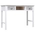 Escritorio de madera gris 110x45x76