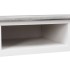 Escritorio de madera gris 110x45x76