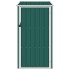 Cobertizo de jardín verde acero galvanizado 87x98x159
