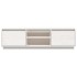 Mueble de TV madera maciza de pino blanco 140x35x40